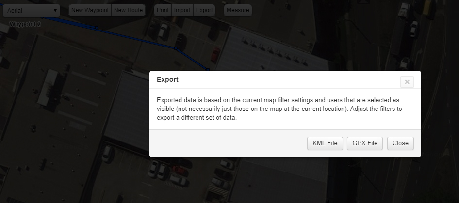 InReach Explorer+ Website Export