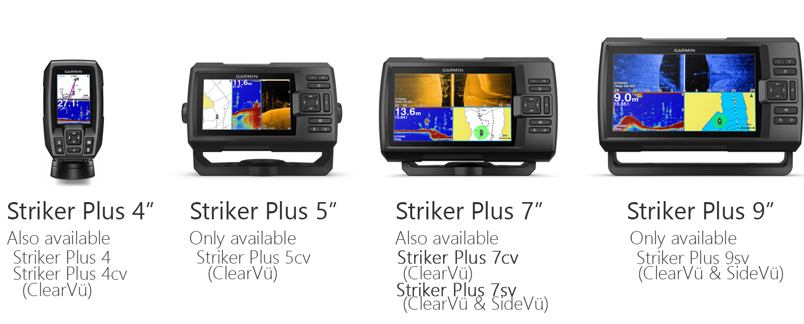 Striker Plus Series All models