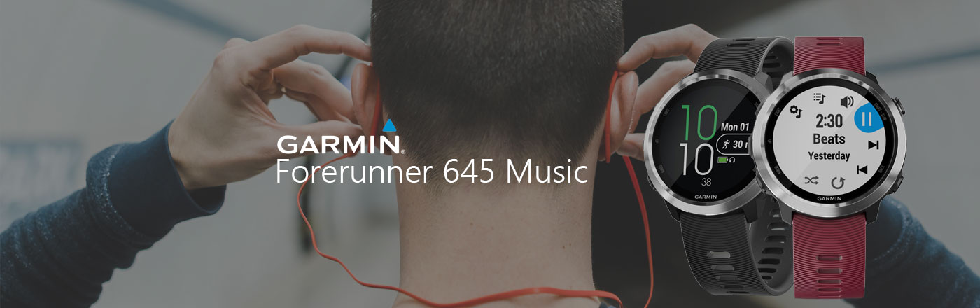 forerunner 645 music