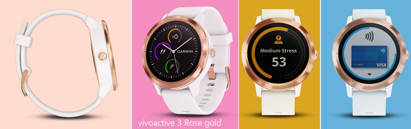 Garmin vivoactive 3 Rose Gold – New vivoactive 3 Edition