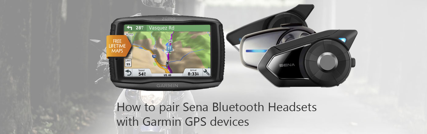 How to use Sena Bluetooth and Garmin