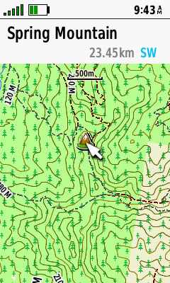 GPSMAP 66i - Topo Active Mapping Detail