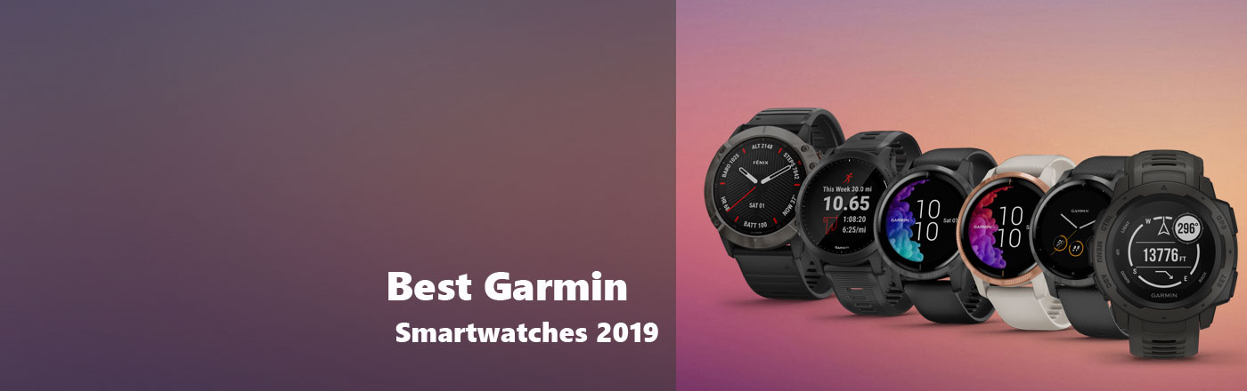 garmin smartwatches 2019